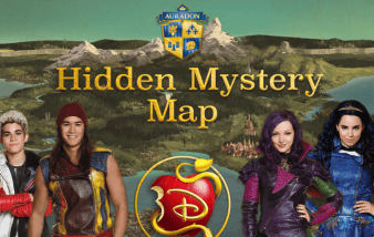 Descendants: Hidden Mystery Map